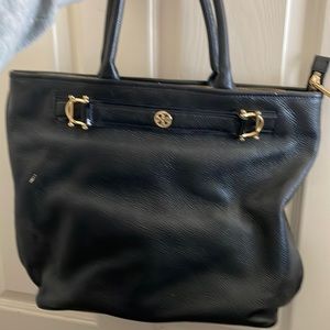 Large black Tory Burch purse